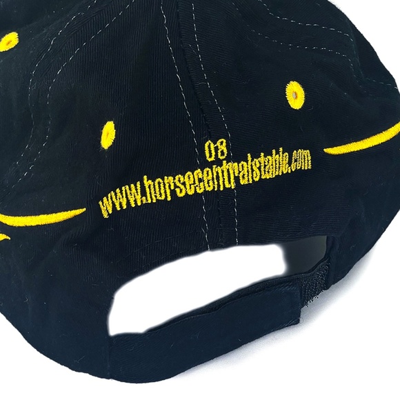 Horse Central Black & Yellow Baseball Cap - Picture 4 of 6